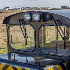Diesel locomotive cab