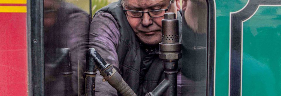 Volunteers and paid staff keep the trains going